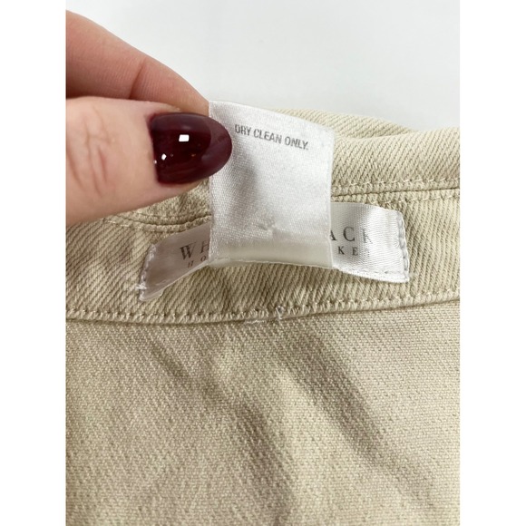 VTG Y2K Floral Embroidered Denim Jacket Blazer Boho Cottage Western Women's 8‎ - Picture 9 of 9